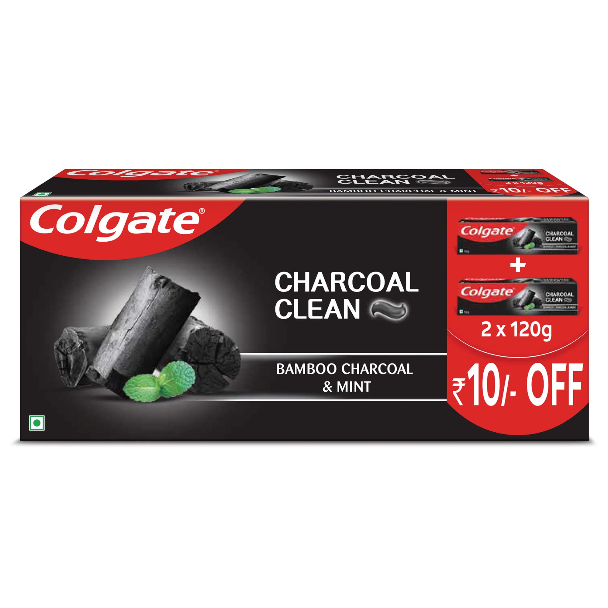 Colgate Gentle Enamel Ultra Soft Bristles Manual Toothbrush 4 Pcs (Buy2 Get 2) & Colgate Charcoal Clean Black Gel Toothpaste, Pack of 240g (120g X 2) – view 5