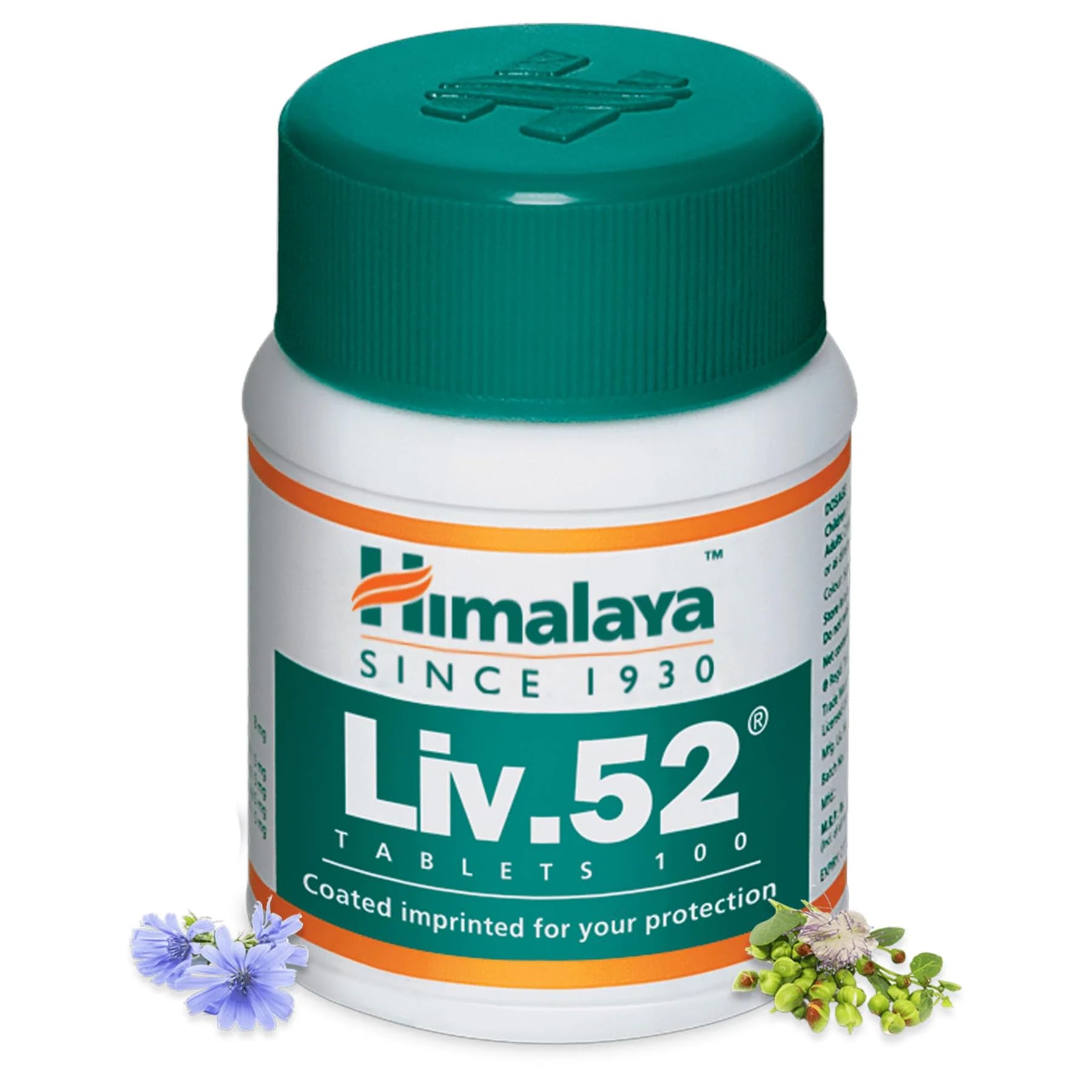 Himalaya Liv.52 vegetarian tablets 100 count retail packet