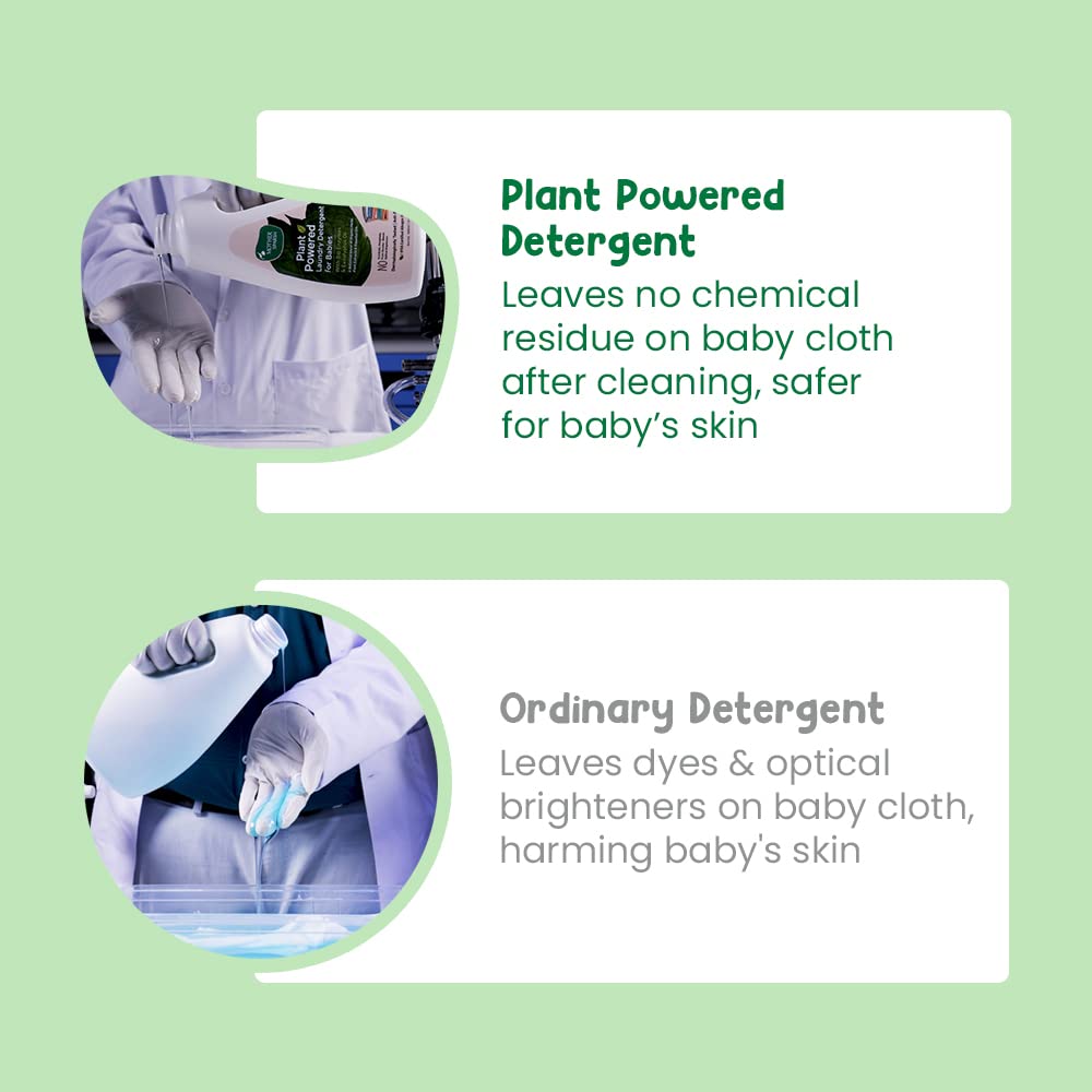 Mother Sparsh Plant Powered Baby Liquid Laundry Detergent-200ml – view 4