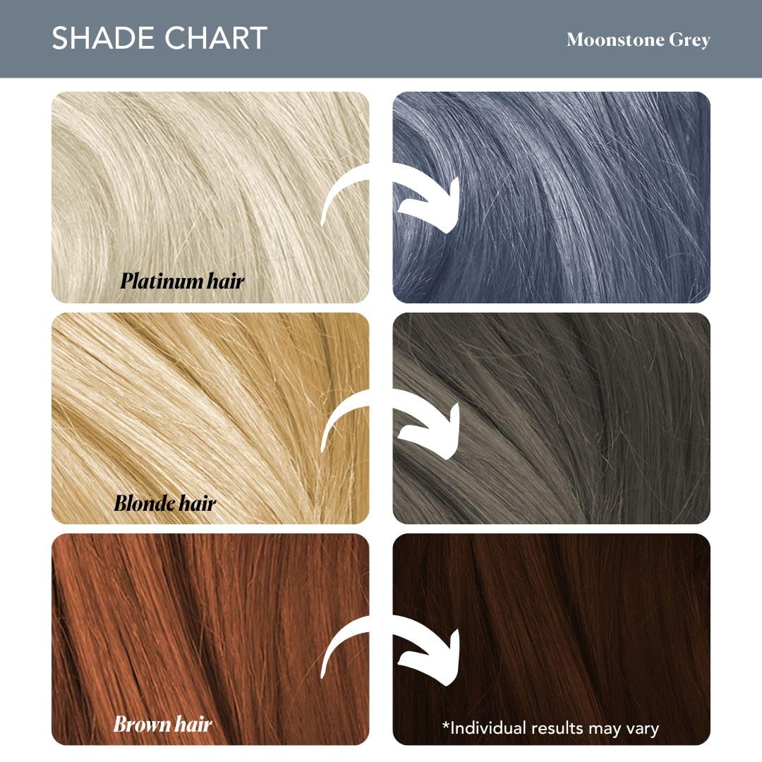 Paradyes Semi-permanent Moonstone Grey DIY Conditioner Based Hair Colour 120 gm and Lighten Up! Bleach Pack 30 Vol. for all Hair Types – view 7
