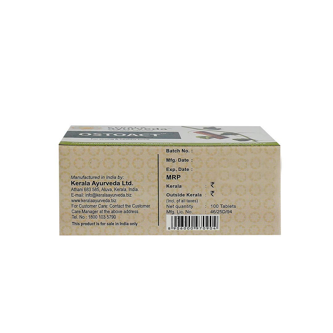 Kerala Ayurveda Ostoact Tablet - 100 Tablets – view 3