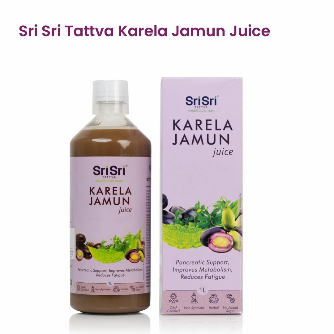 Sri Sri TATTVA shuddhta ka naam Karela Jamun Juice – view 2