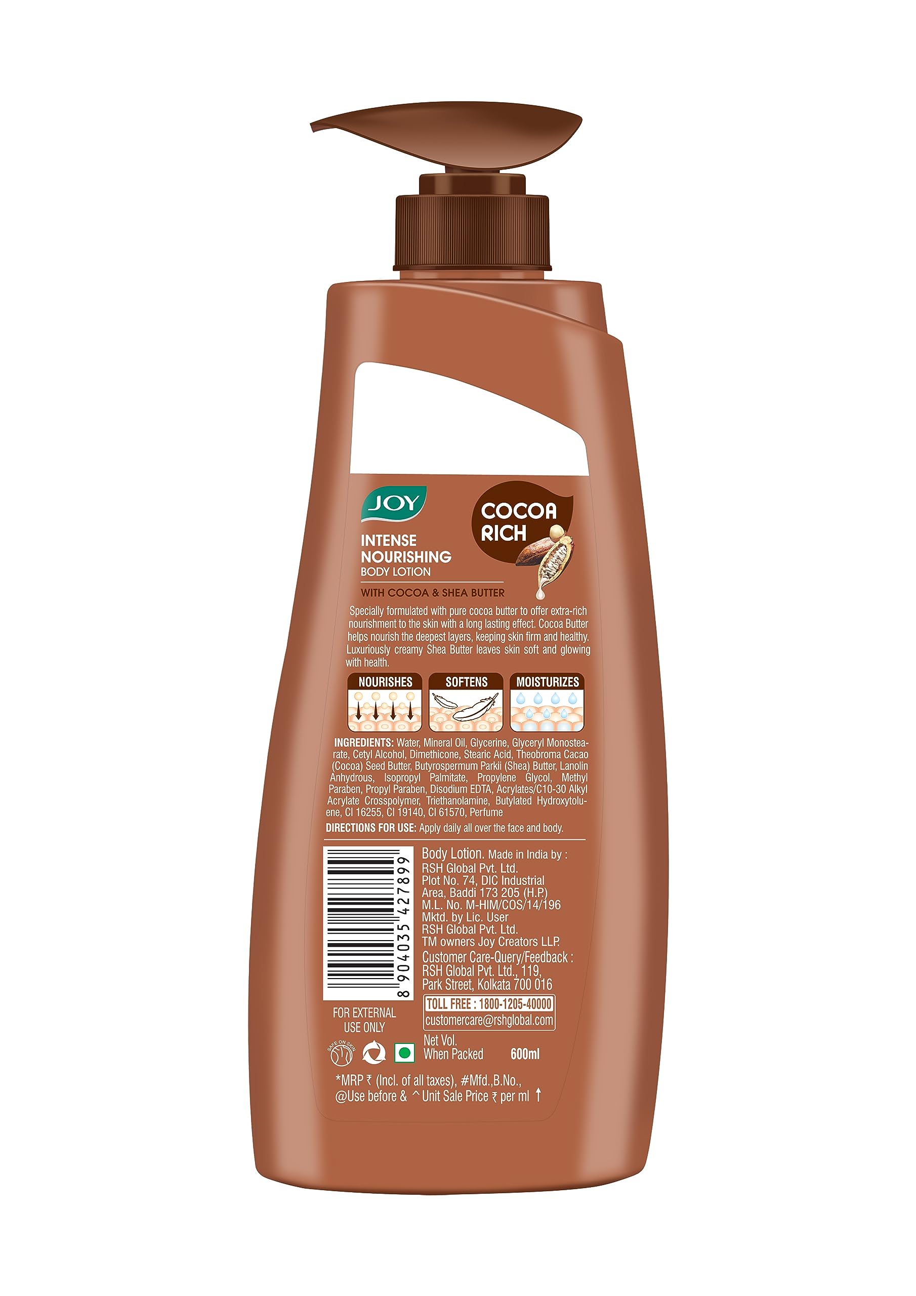 Joy Cocoa Rich Intense Nourishing Summer Body Lotion (600ml) – view 9