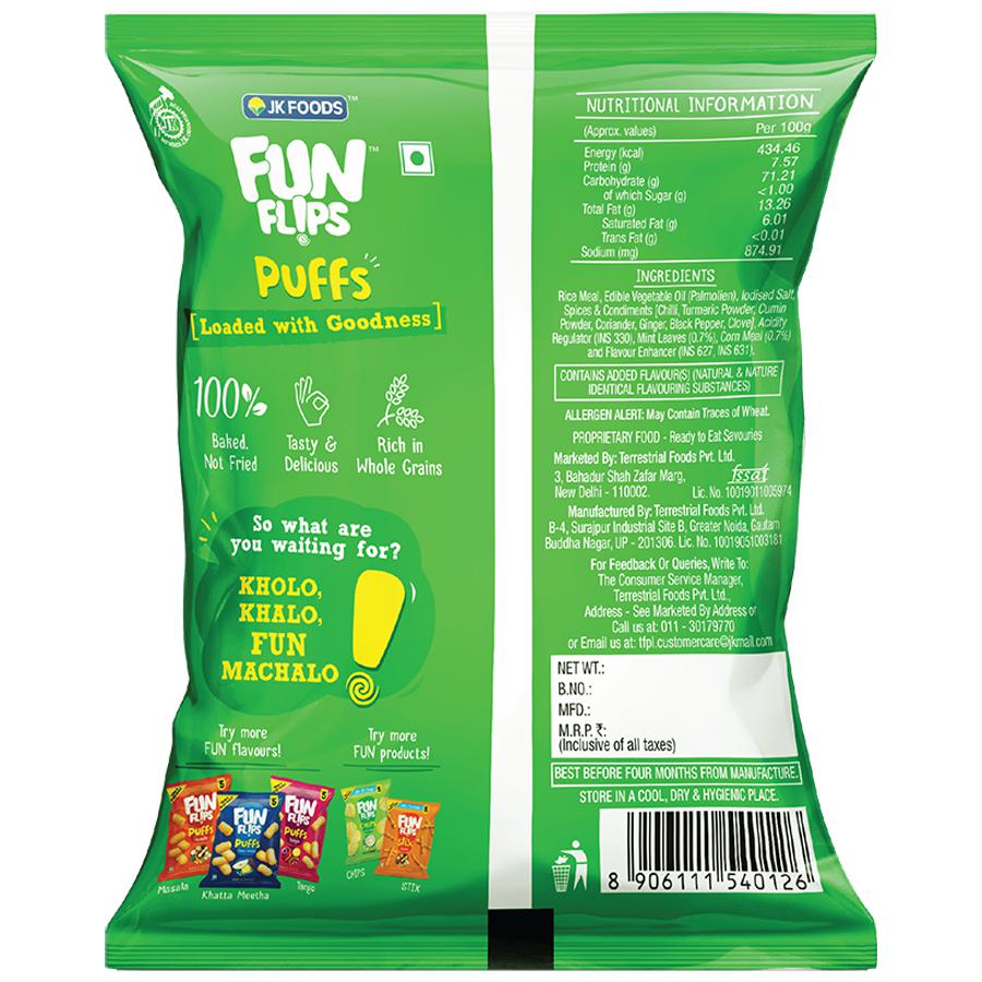 Fun Flips Puffs - Pudina, Baked, 18 g – view 2