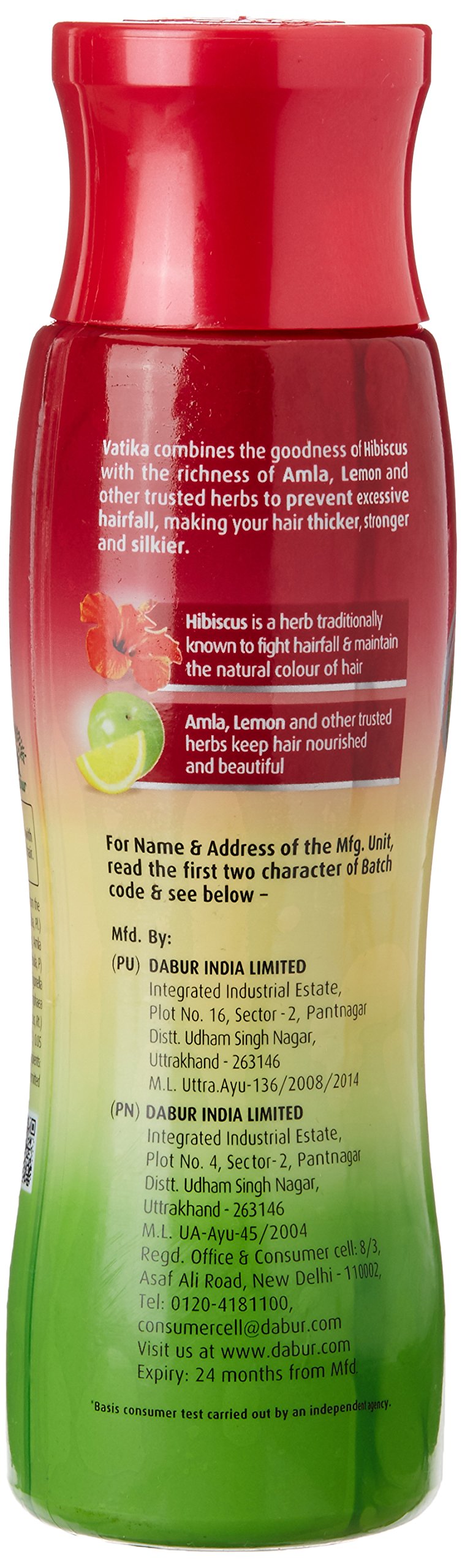 Dabur Vatika Enriched Coconut Hair Oil with Hibiscus - 300ml – view 3