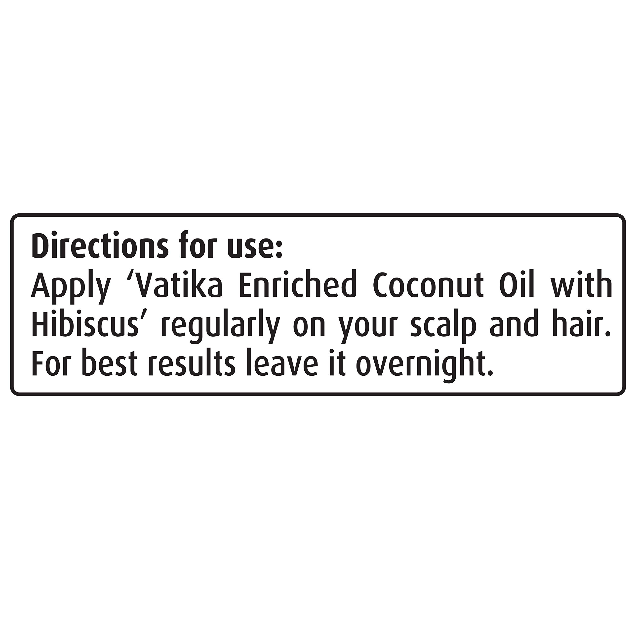 Dabur Vatika Enriched Coconut Hair Oil with Hibiscus - 300ml – view 6