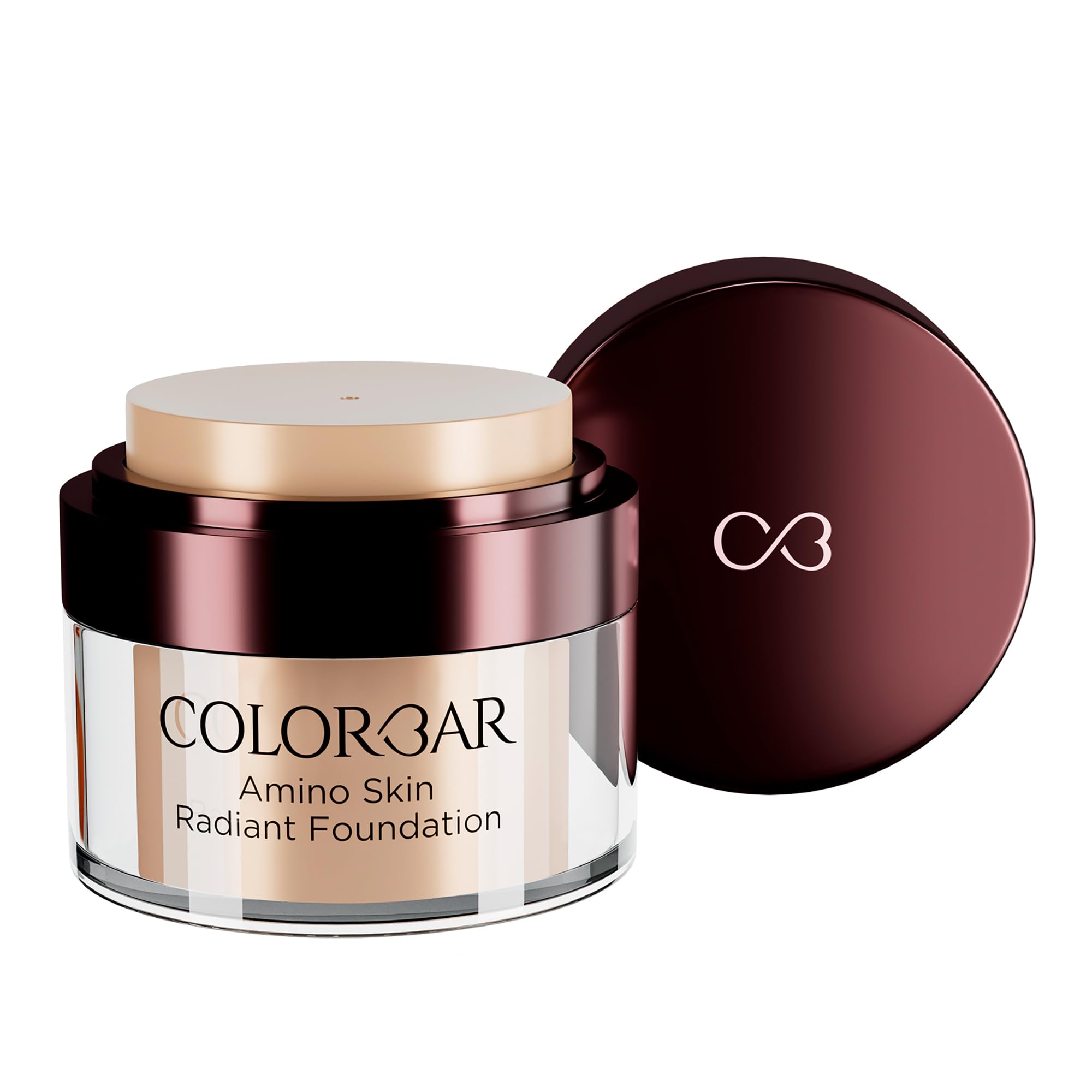 Colorbar Amino Skin Radiant Cream Foundation (Petal Fair 002, 15g) – view 7
