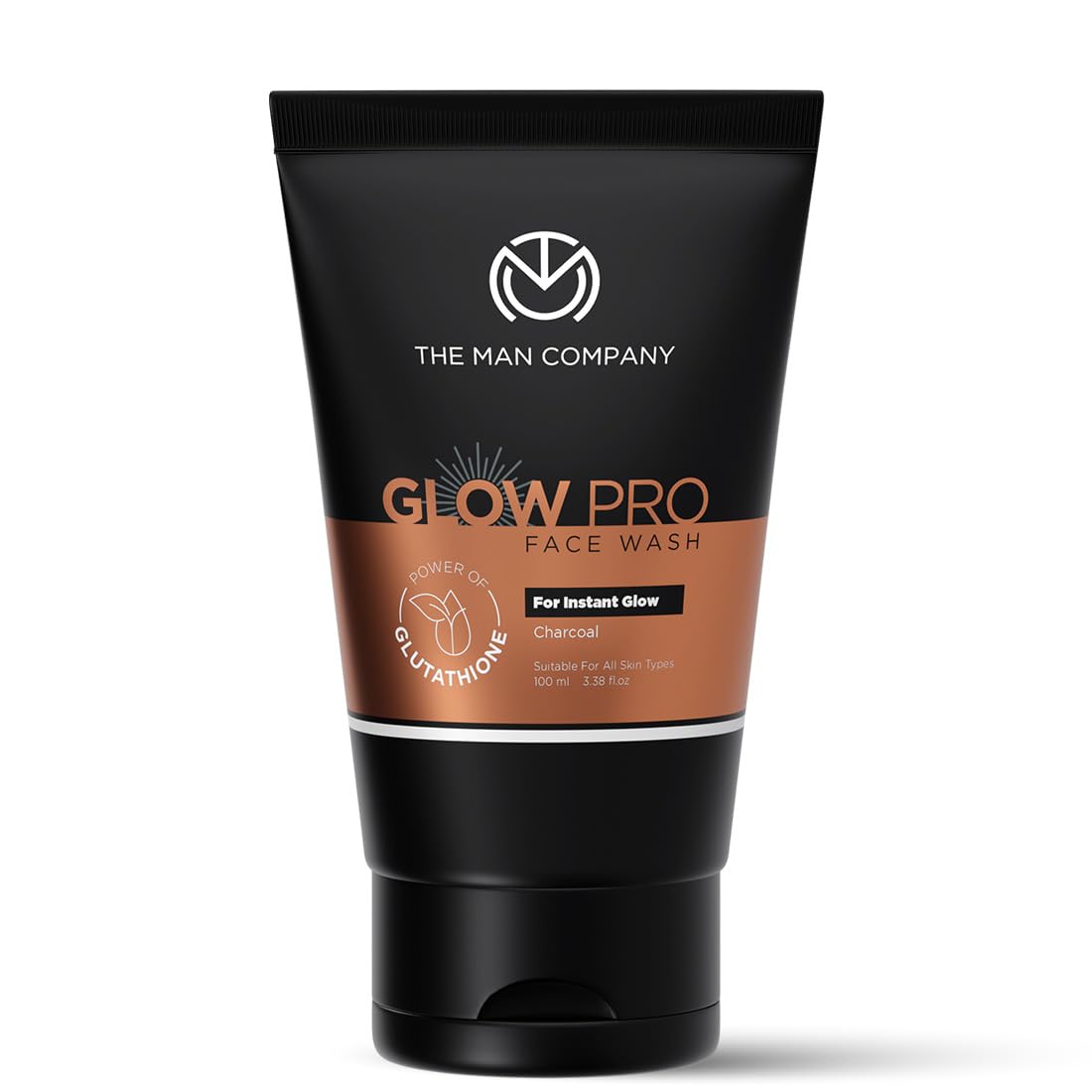 The Man Company Glow Pro Face Wash tube front pack shot