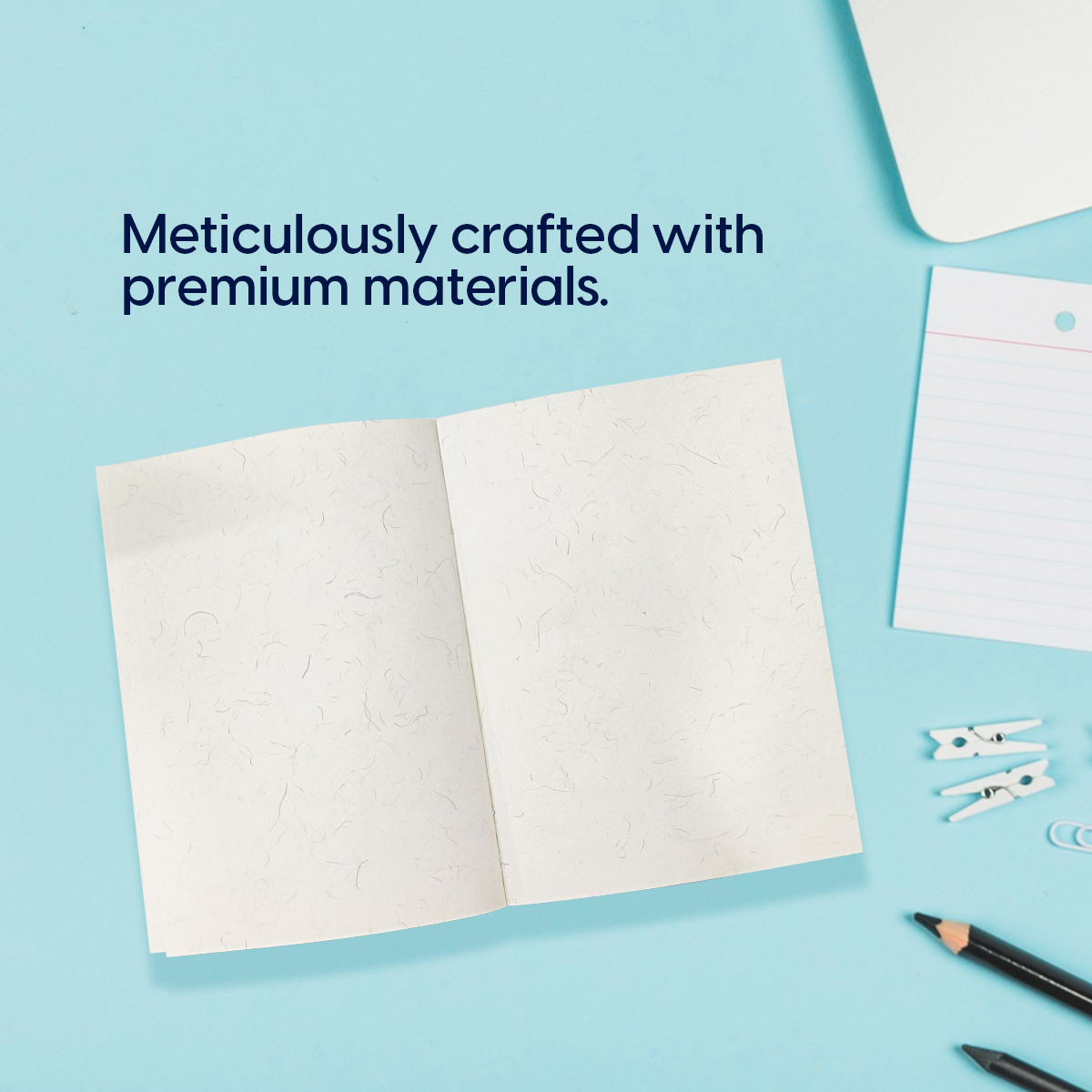 NeuOrigin Handmade Paper Eco-Friendly Notebooks - Vibrant Colors, Tassel and Bookmark Included - Handcrafted in India – view 6