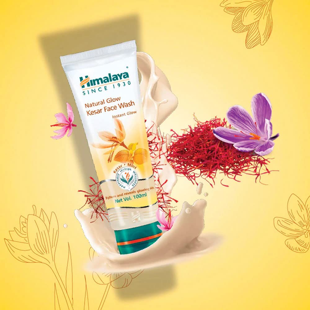 Himalaya Natural Glow Kesar Face Wash, 150ml – view 4