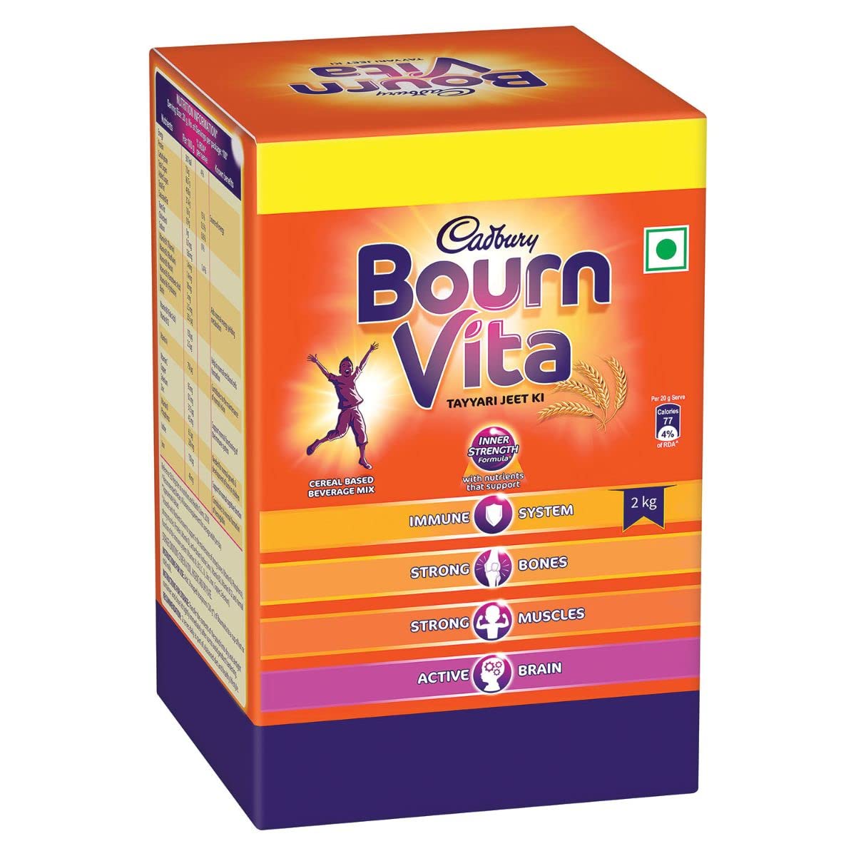 Cadbury Bournvita Chocolate Nutrition Drink, 2 kg