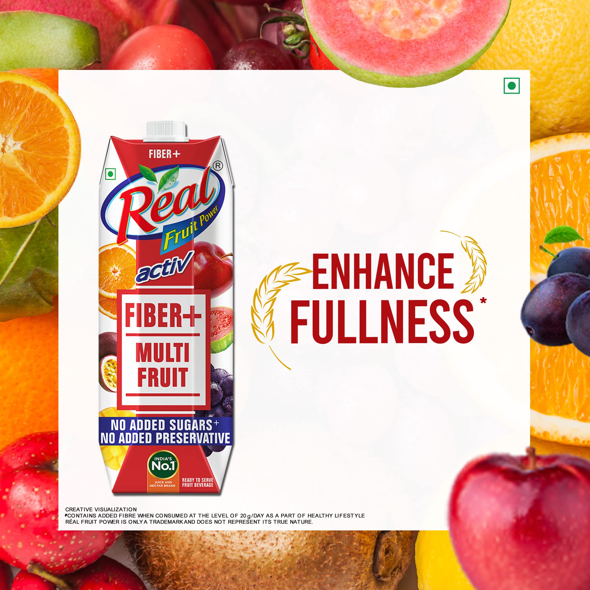 Real Activ Fiber Multi Fruit 1L – view 5