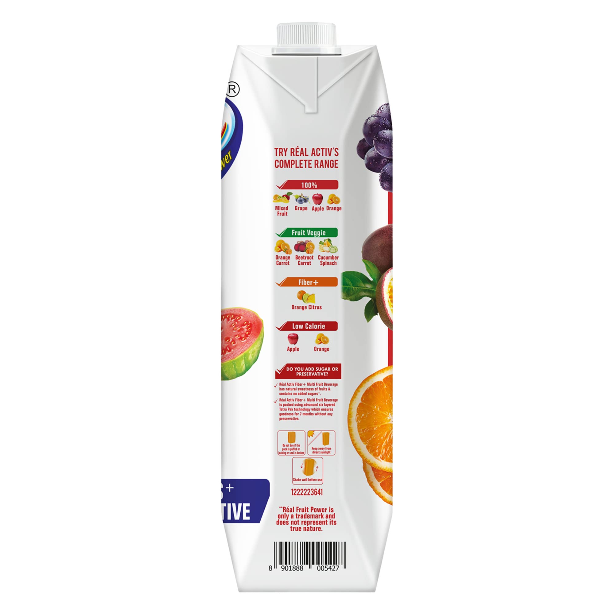 Real Activ Fiber Multi Fruit 1L – view 7