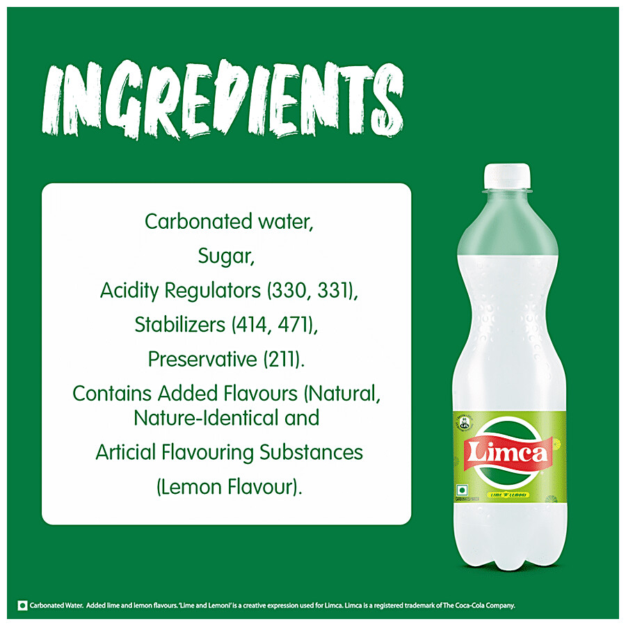 Limca Soft Drink - Lime & Lemon Flavoured 750 ml – view 4