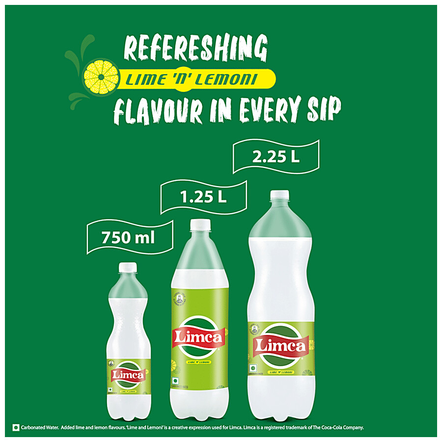 Limca Soft Drink - Lime & Lemon Flavoured 750 ml – view 7