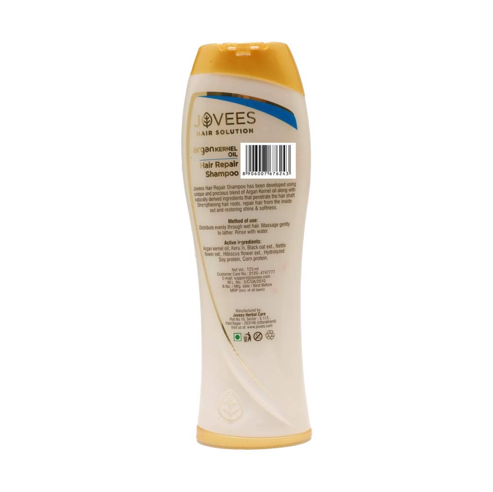 Jovees Herbal Argan Kernal Oil Hair Repair Shampoo For All Hair Types, 250 ml – view 2