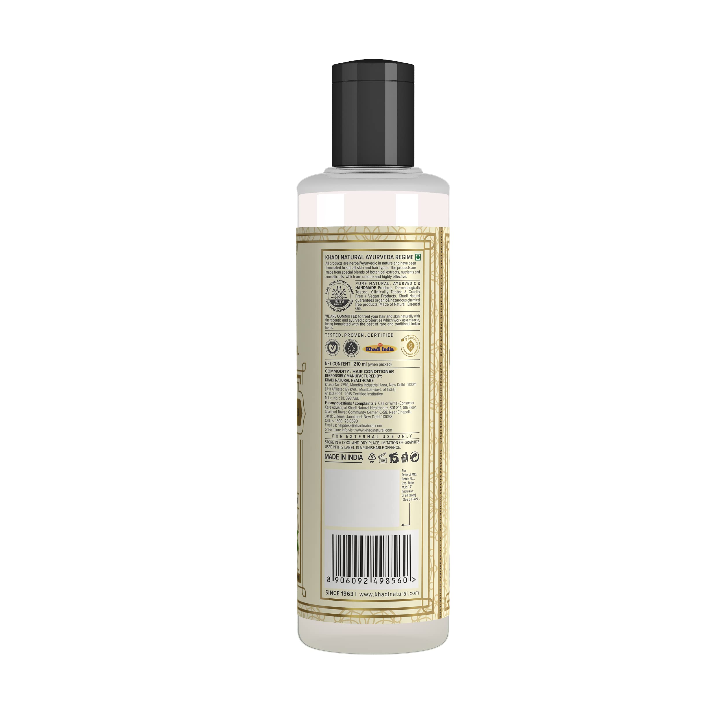 Khadi Natural Henna Tulsi Hair Conditioner – view 3