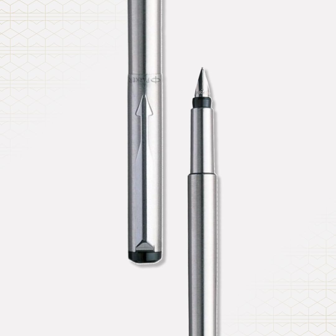 Parker Vector CT Fountain Pen, Stainless Steel – view 2