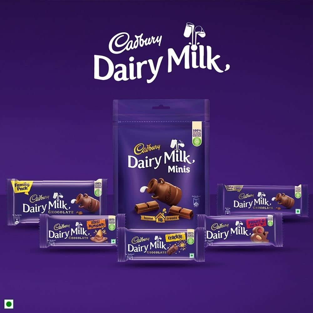Cadbury Dairy Milk Crackle Chocolate Bar, Pack Of 15 X 36 G – view 3