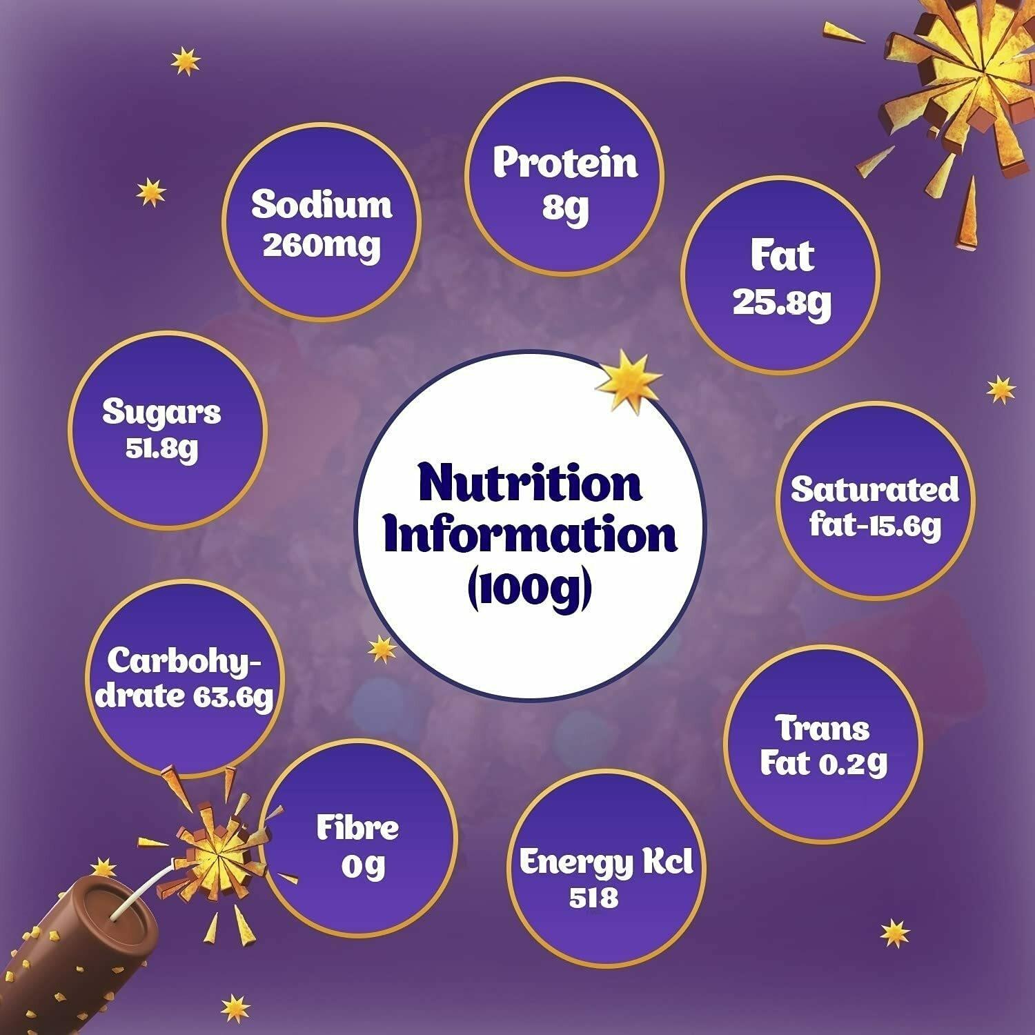 Cadbury Dairy Milk Crackle Chocolate Bar, Pack Of 15 X 36 G – view 6