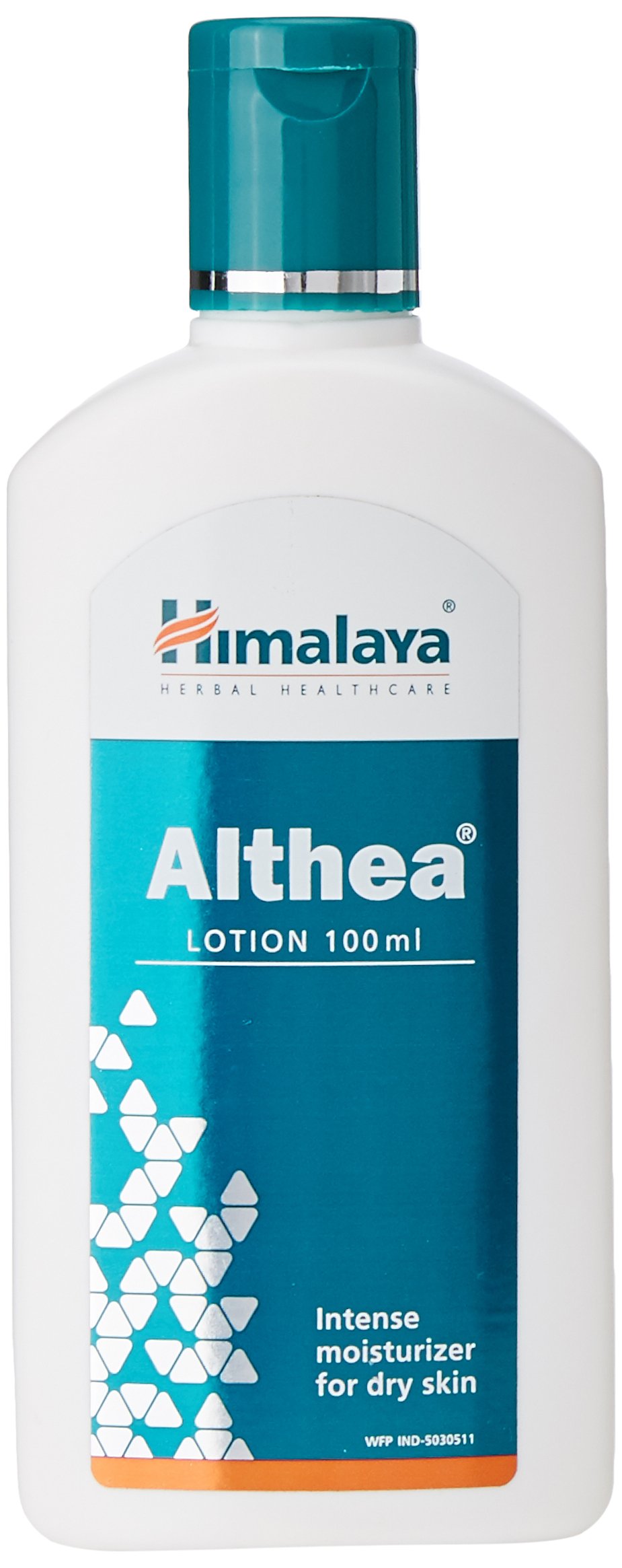 Front view of Himalaya Althea Lotion 100 ml bottle