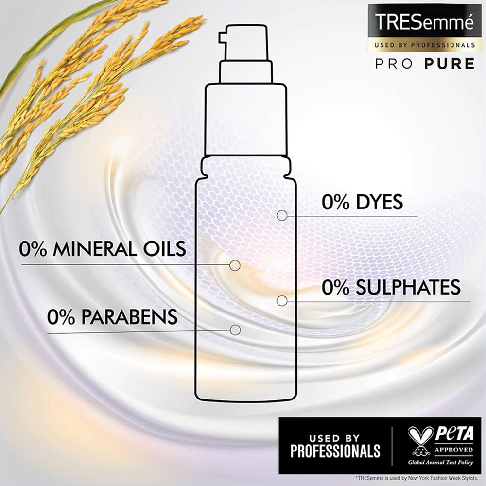 TRESemme Pro Pure Damage Recovery Serum 60ml, with Fermented Rice Water, Sulphate Free & Paraben Free, for Damaged Hair – view 4