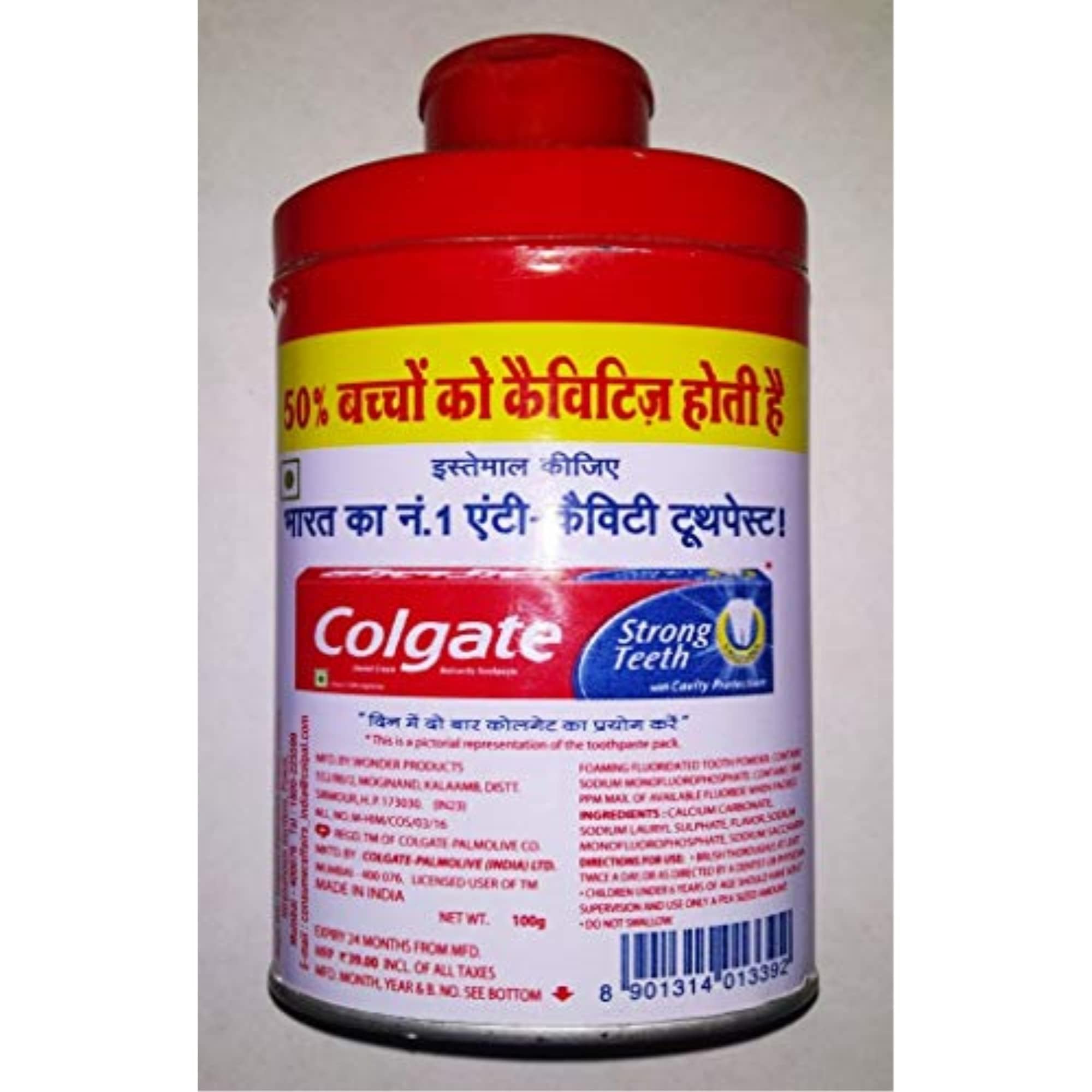 Colgate Cavity Protection Toothpowder - with Calcium and Minerals - 100 g – view 3