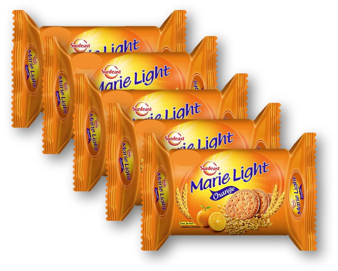 Sunfeast Marie Light Vita Orange 60g (Pack of 5) Unique – view 1