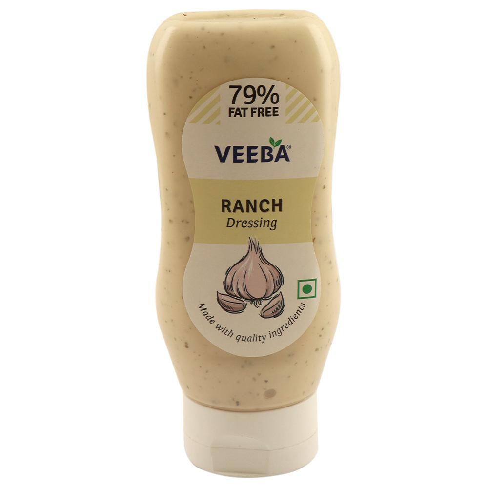 Veeba ranch dressing 300 g pack on clean background