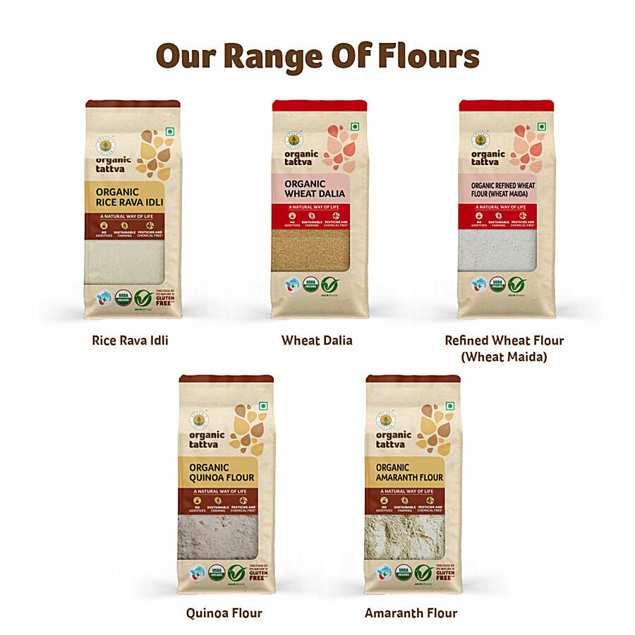 Organic Tattva Organic Multigrain Atta/Flour 1 kg – view 6