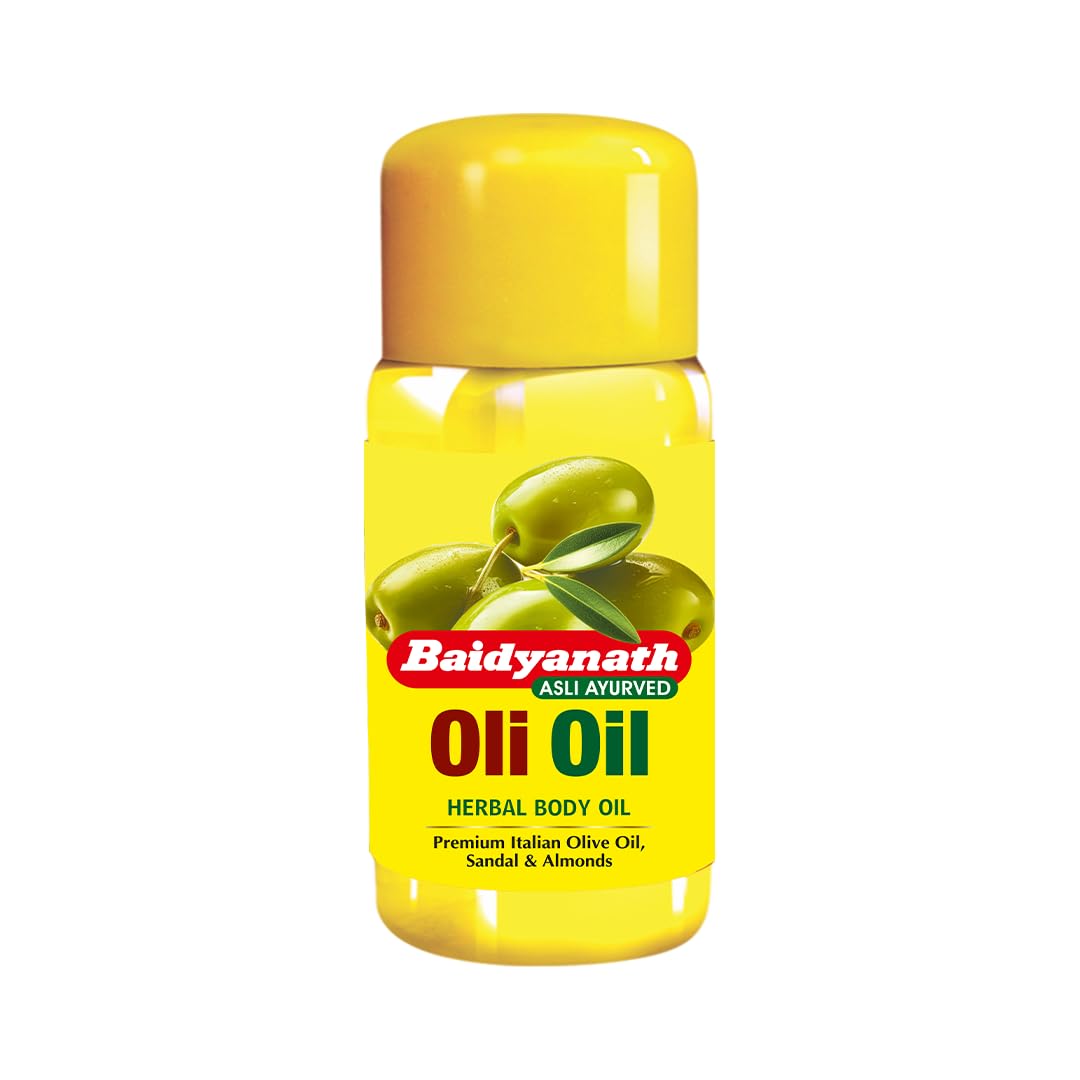 Front view of Baidyanath Oli Oil 500 ml bottle