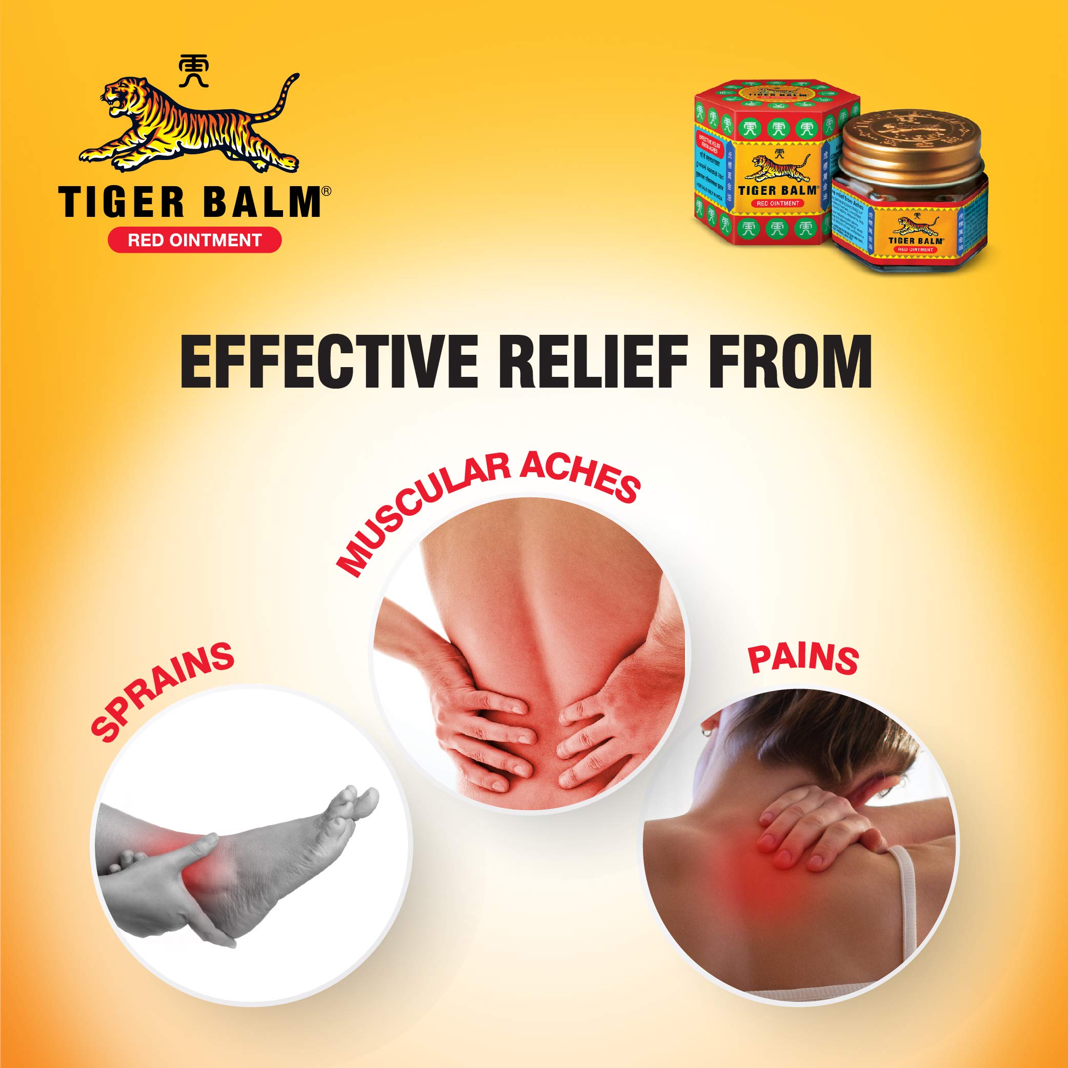 Tiger Balm Red & White Ointment – view 3