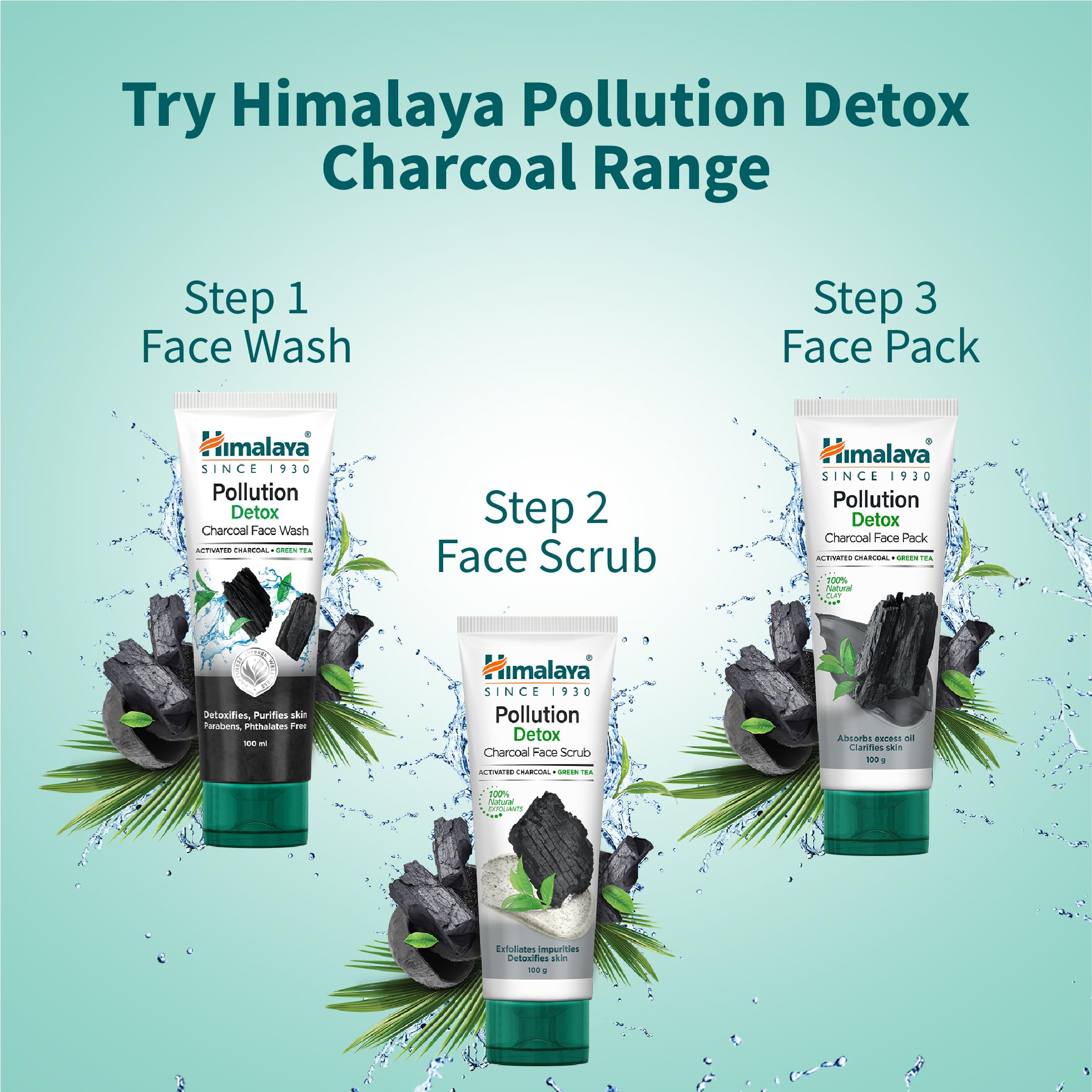 Himalaya Pollution Detox Charcoal Face Wash – view 4