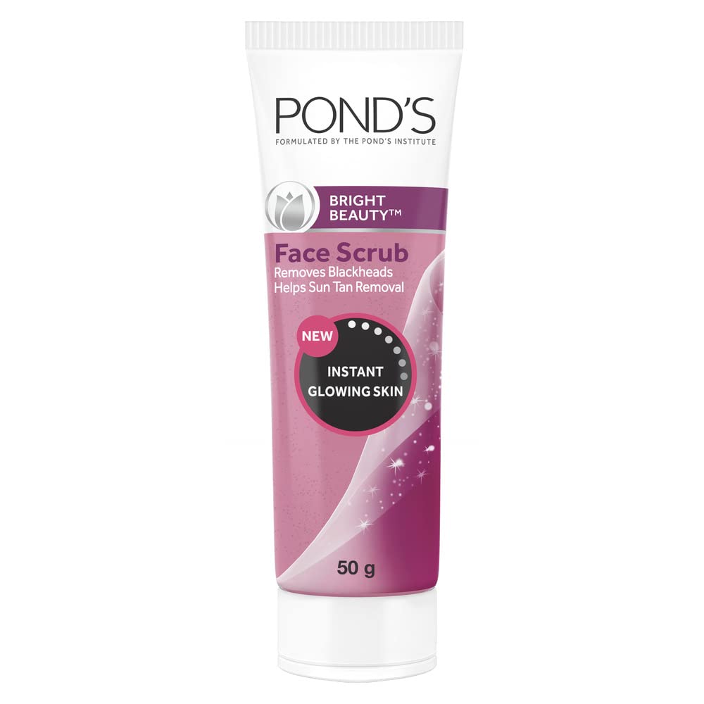 POND'S Bright Beauty face scrub gel tube for glowing skin