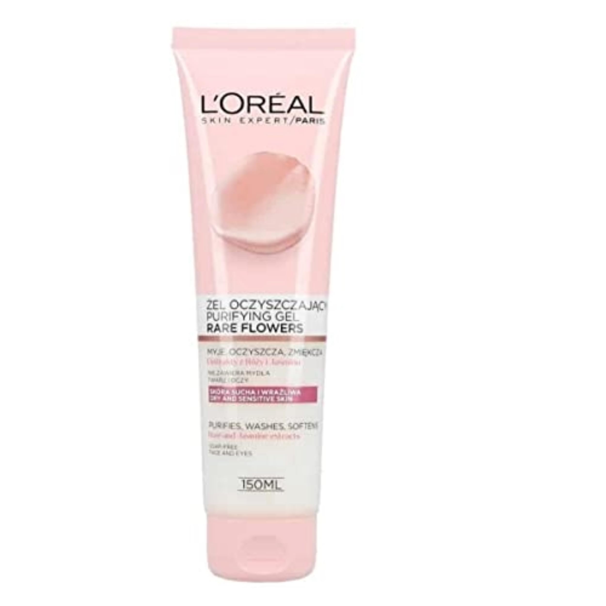 Front view of L'Oreal Paris Fine Flowers Gel Cream Wash
