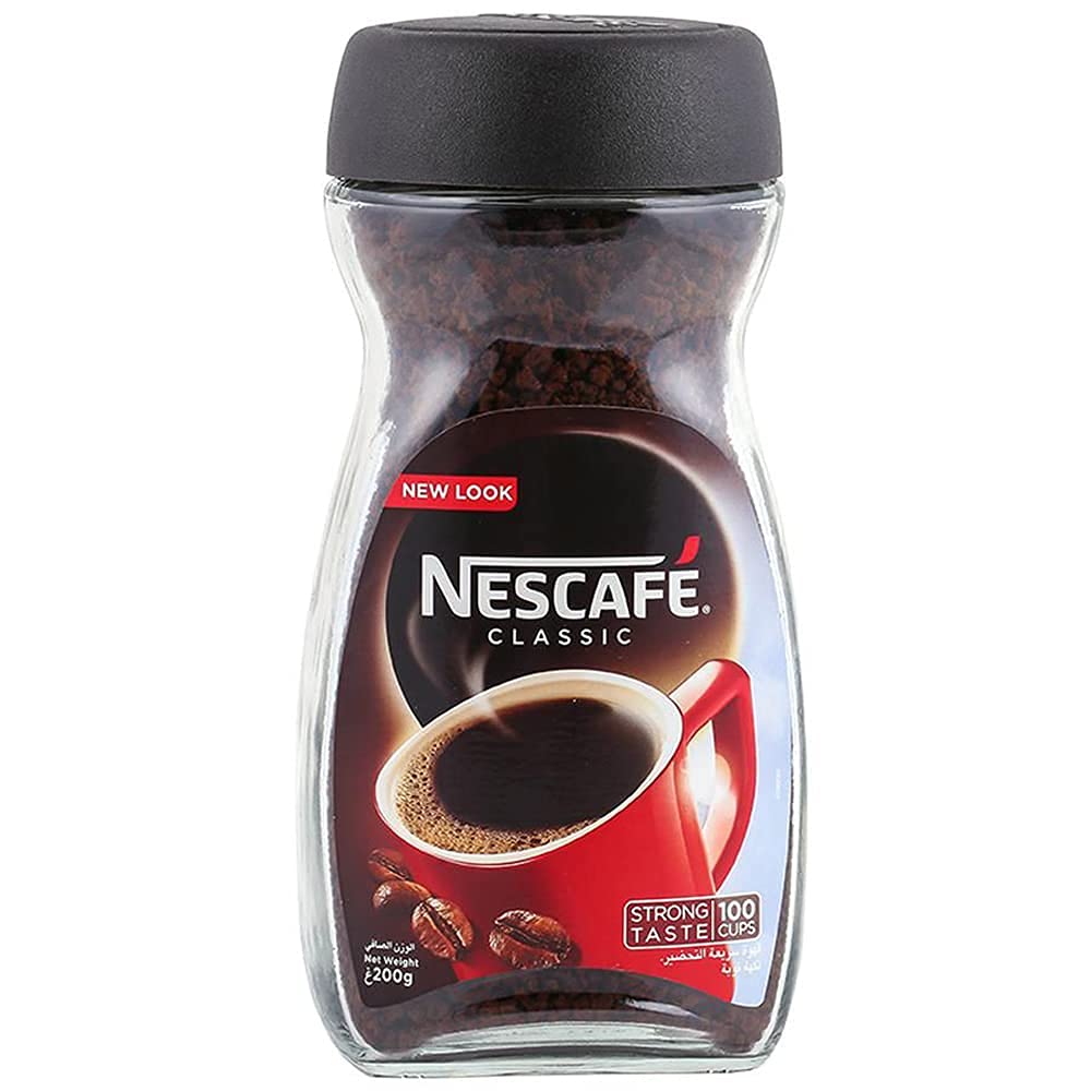 Nescafe Classic Instant Ground Coffee Glass Bottle, 7.05 Oz / 200 G – view 2