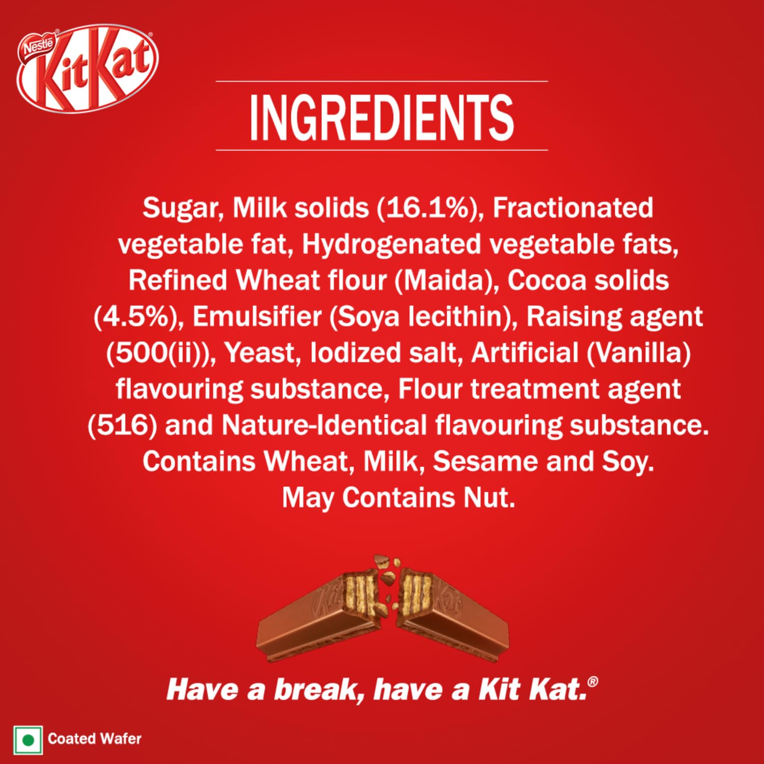 NESTLE KITKAT, 3 Finger Wafer Bar – view 5