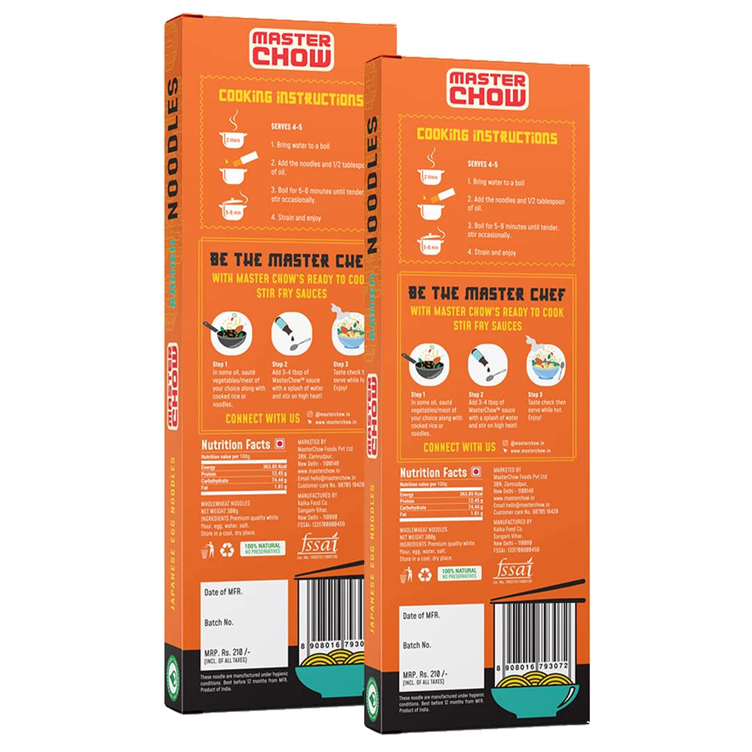 MasterChow Japanese Ramen Noodles - Pack of 2 – view 2
