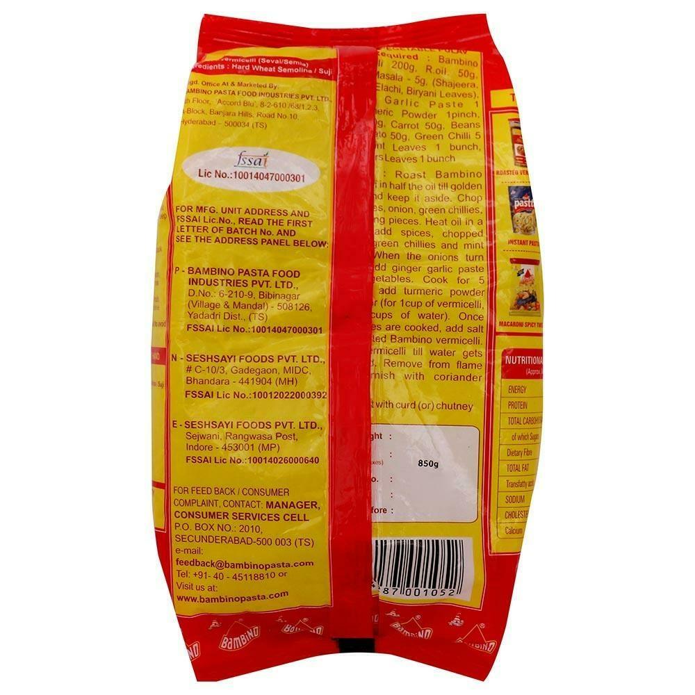 Bambino Premium Vermicelli 850 G – view 2