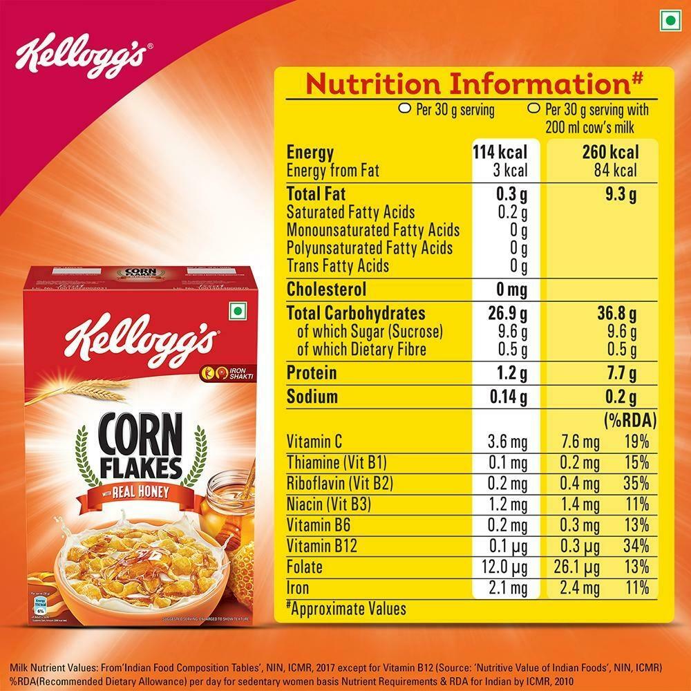 Kellogg's Corn Flakes With Real Honey 300 G – view 7