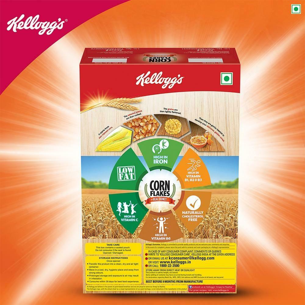 Kellogg's Corn Flakes With Real Honey 300 G – view 2