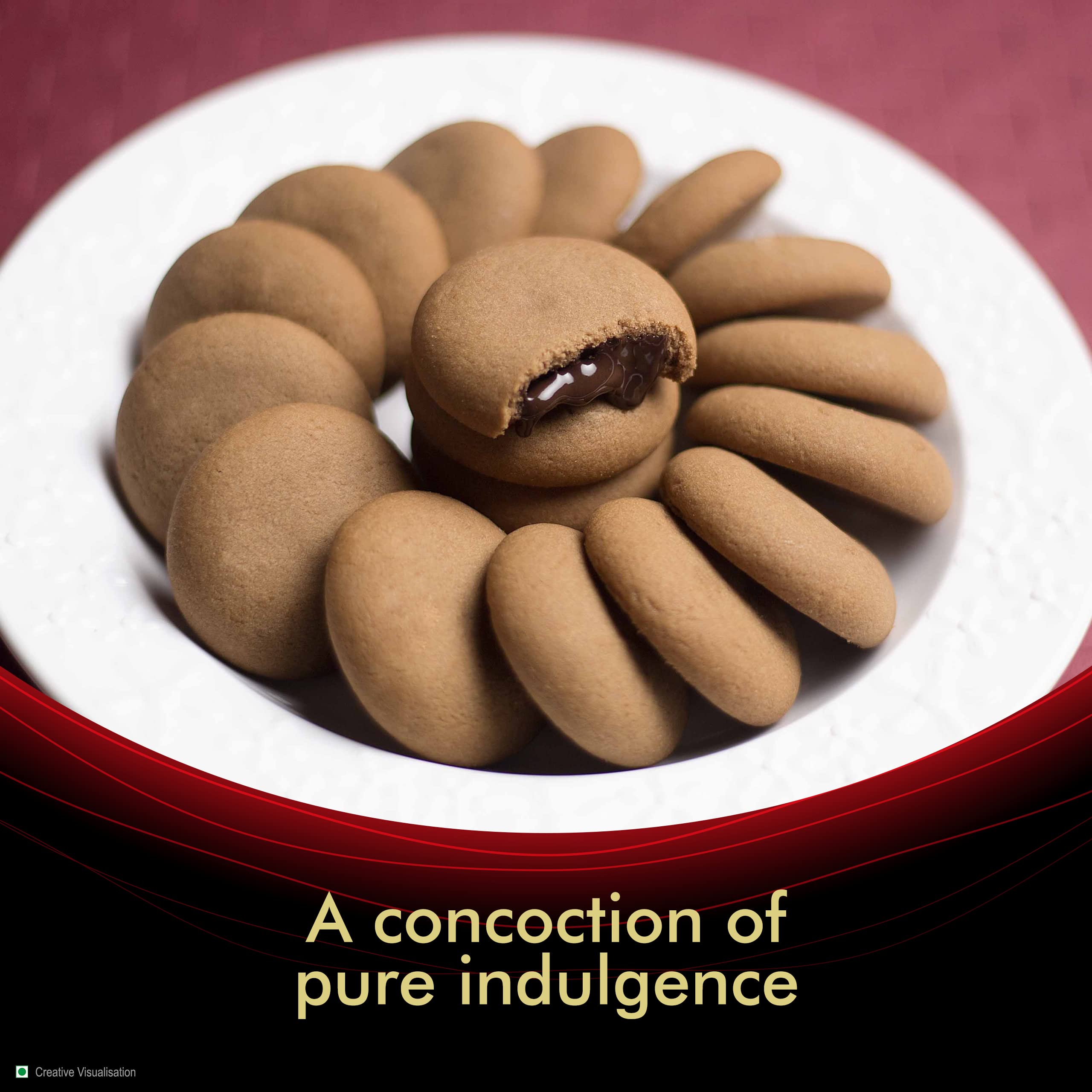 Sunfeast Dark Fantasy Choco Fills, 75g (Buy 3 Get 1 Free), Original Filled Cookies with Choco Crème – view 6