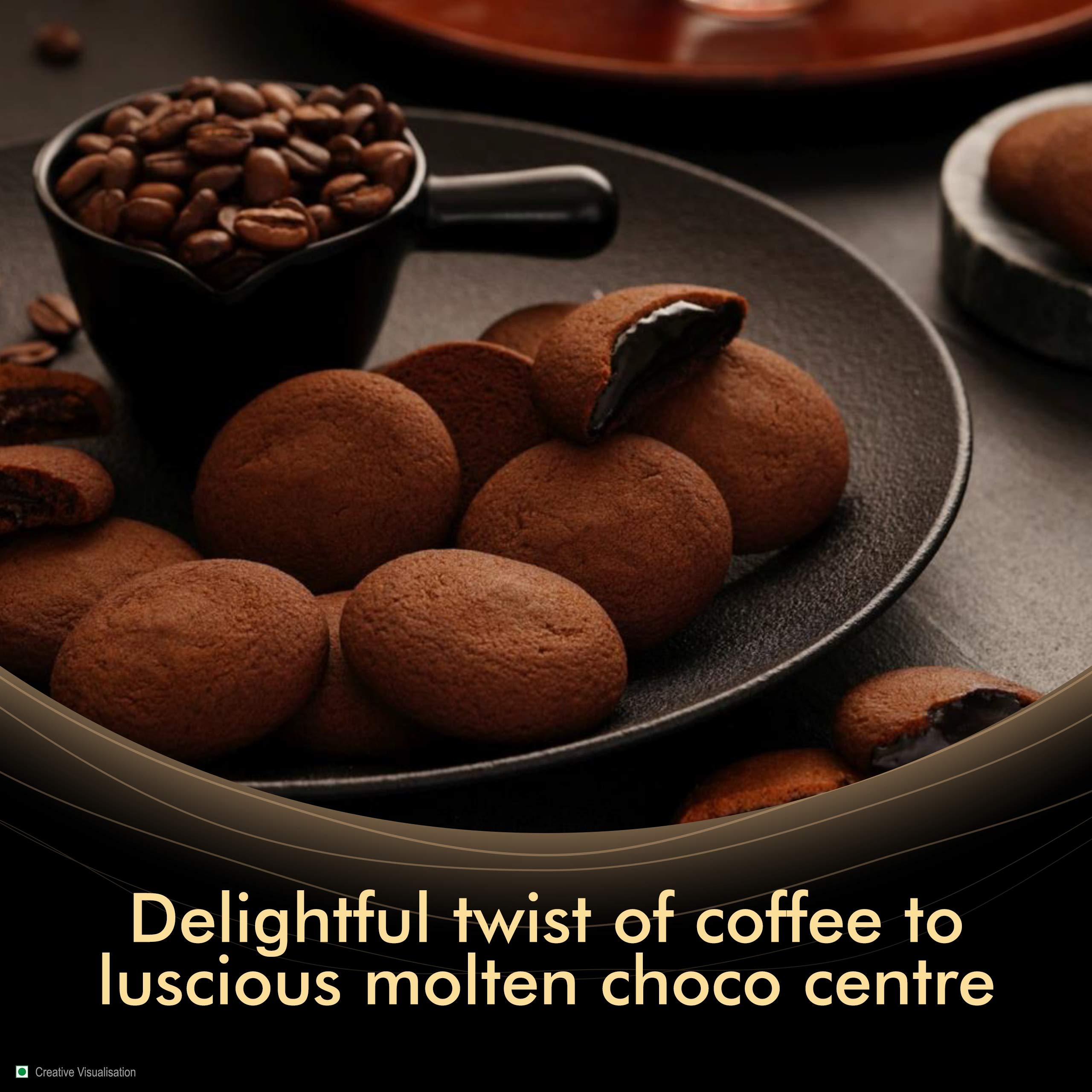 Sunfeast Dark Fantasy Choco Fills, 75g (Buy 3 Get 1 Free), Original Filled Cookies with Choco Crème – view 7