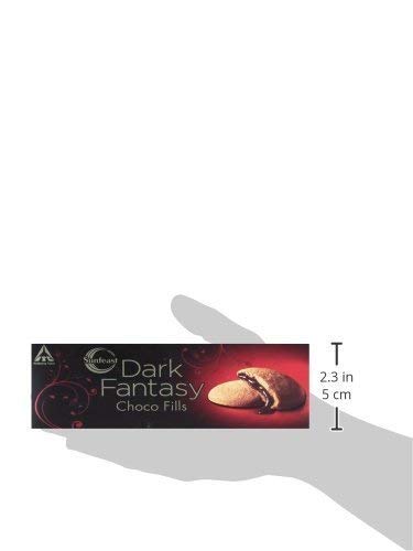 Sunfeast Dark Fantasy Choco Fills Cookie Biscuits, (75g) (Pack Of 10) – view 4