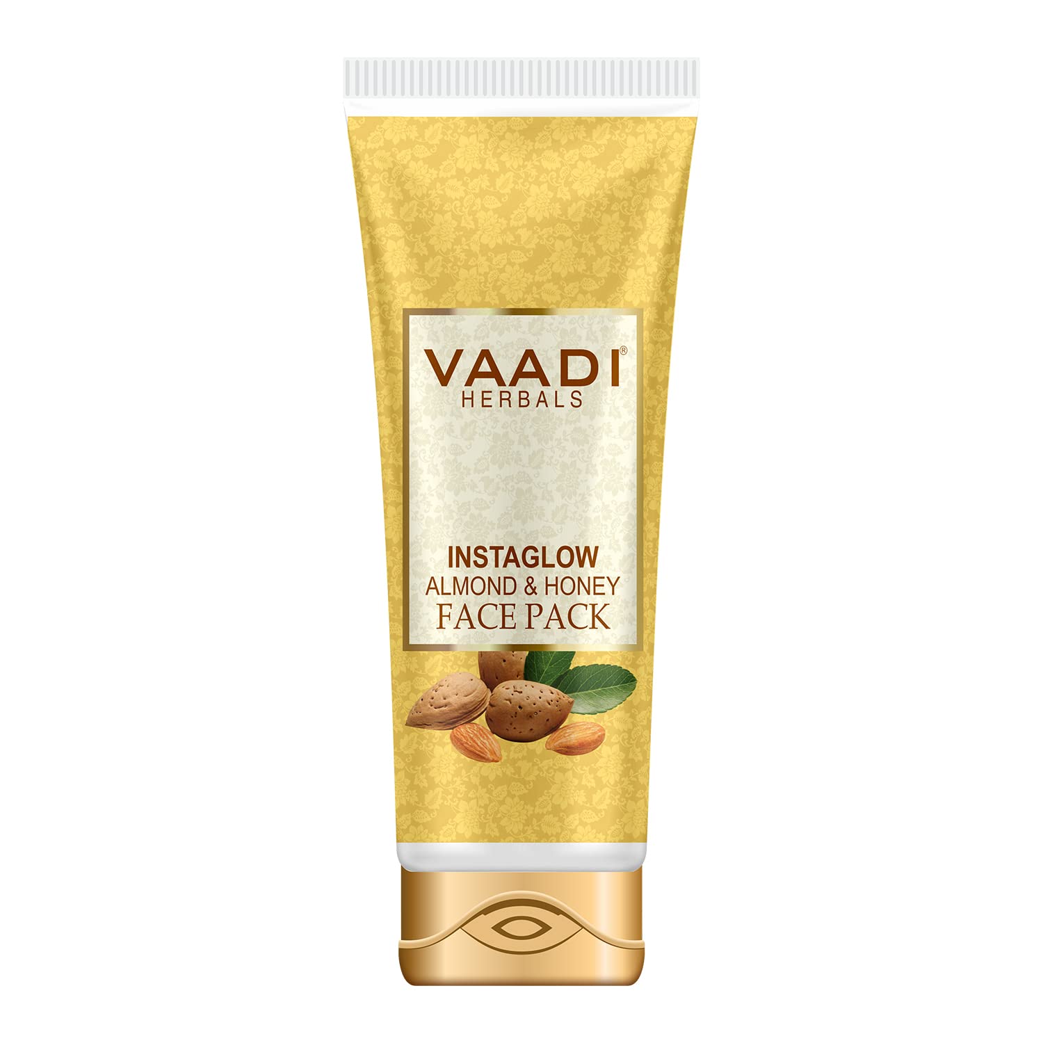 Vaadi Herbals almond and honey cream face pack 120g tube