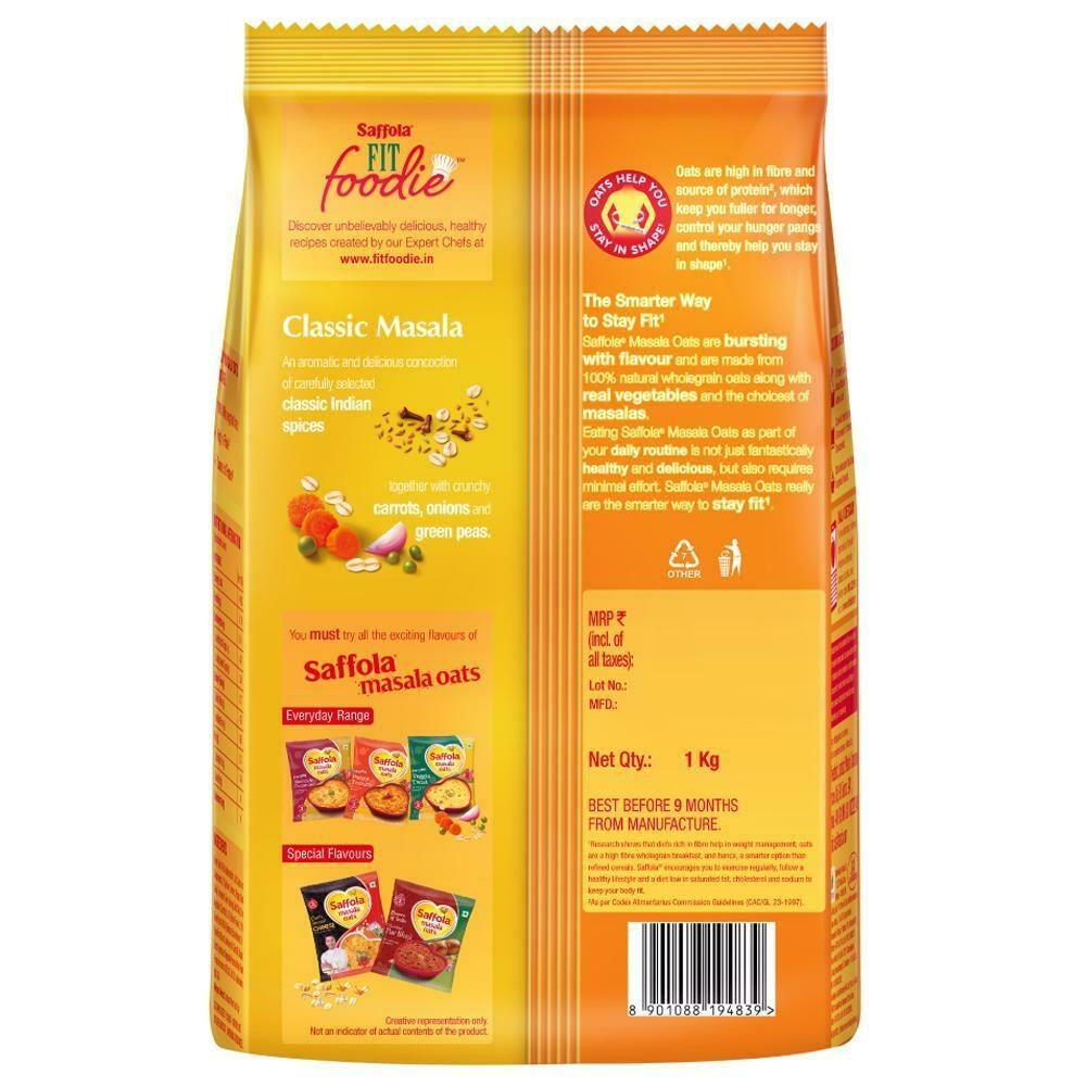 Saffola Classic Instant Masala Oats 1 Kg – view 2