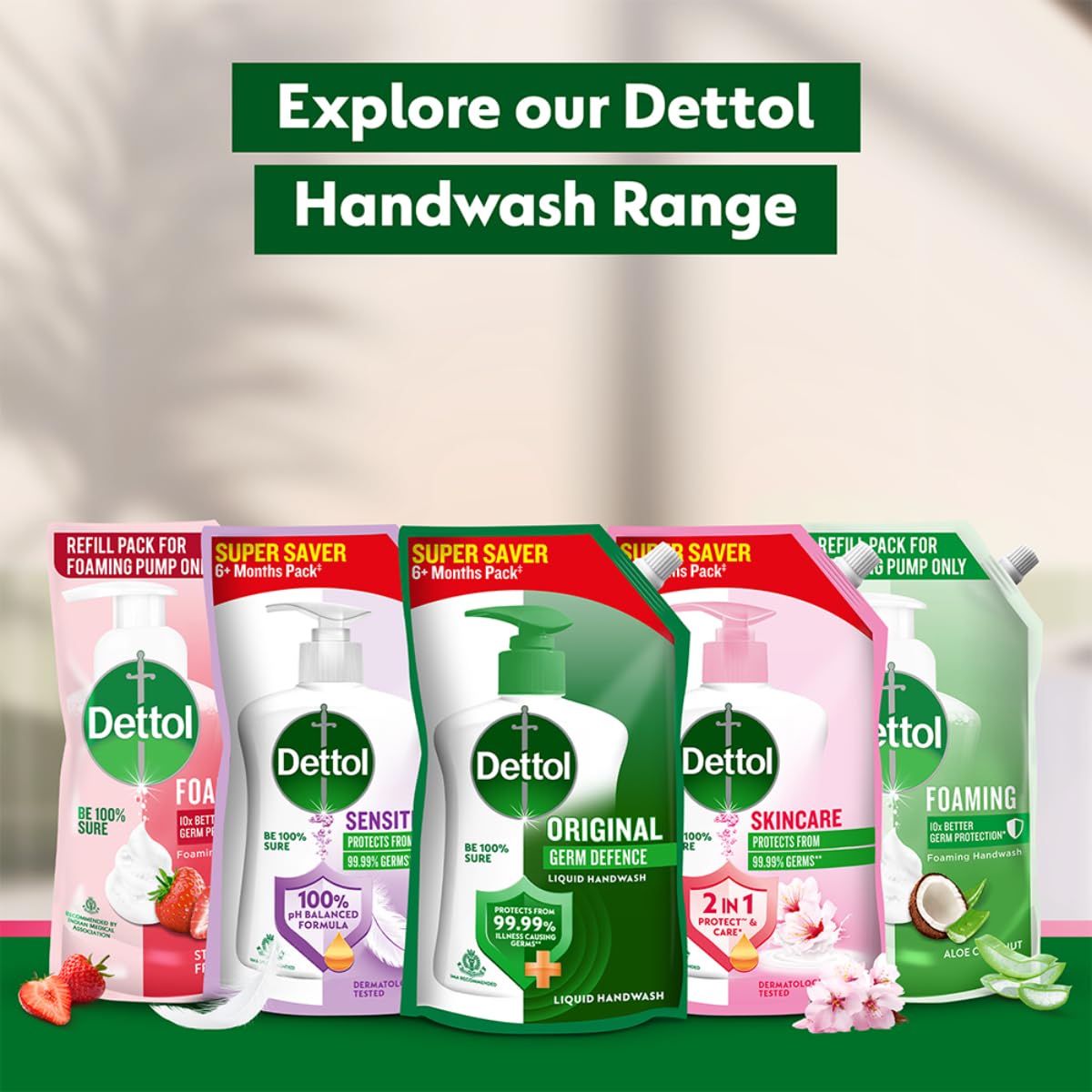 Dettol Liquid Handwash Refill – view 9