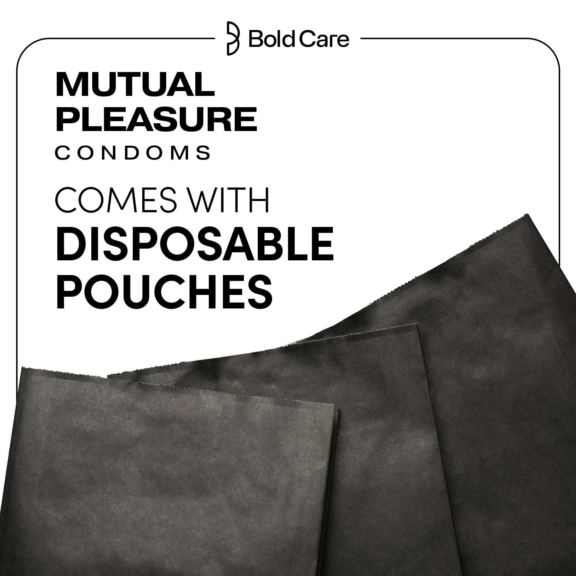 Bold Care Mutual Pleasure Dotted (576 Dots), Ribbed & D-LAY Condoms (Pack of 10) – view 6