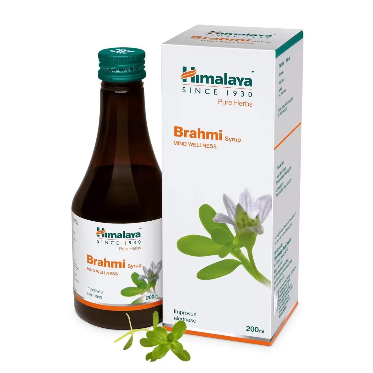 Himalaya Brahmi liquid syrup bottle 200 ml packaging view