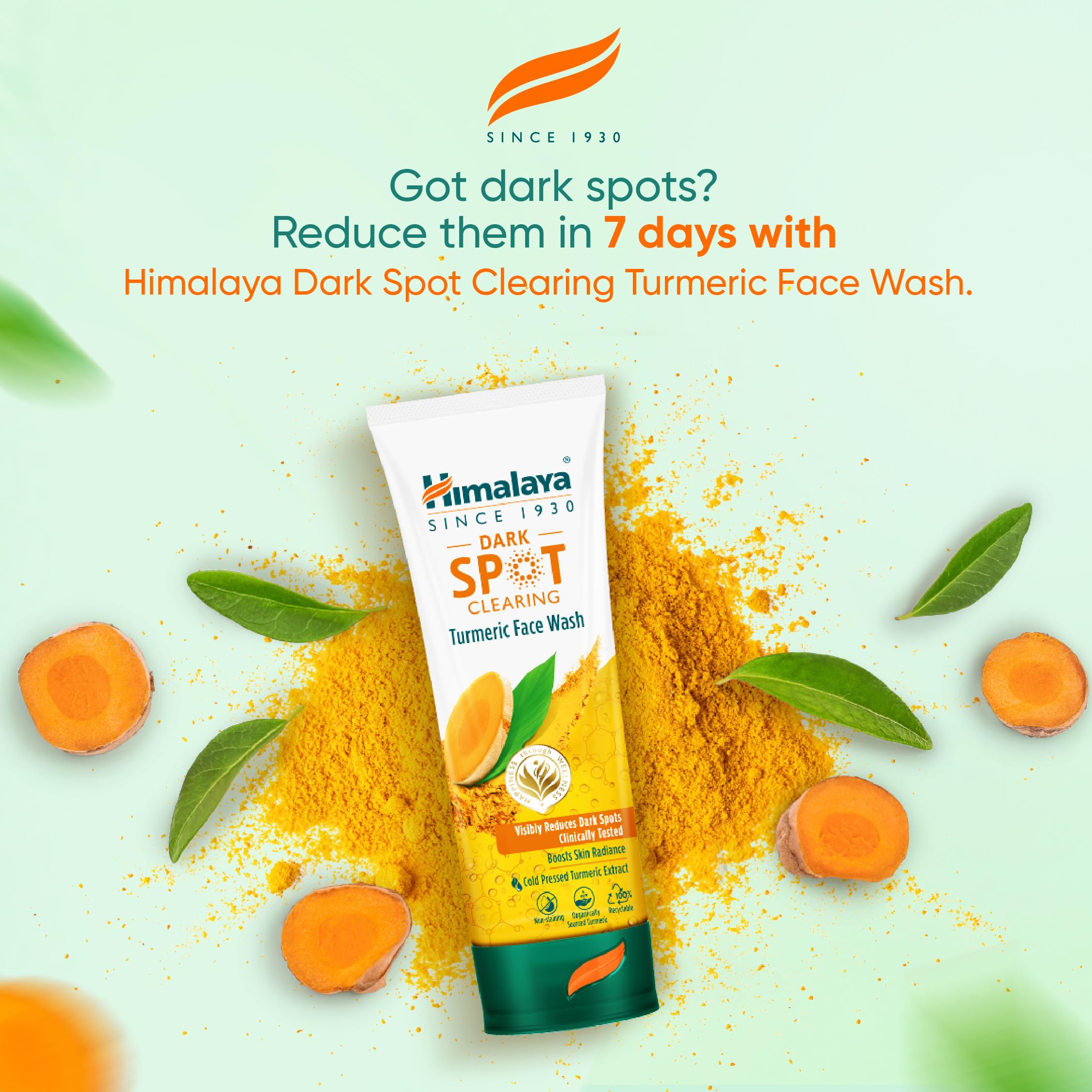 Himalaya Dark Spot Clearing Turmeric Face Wash – view 2